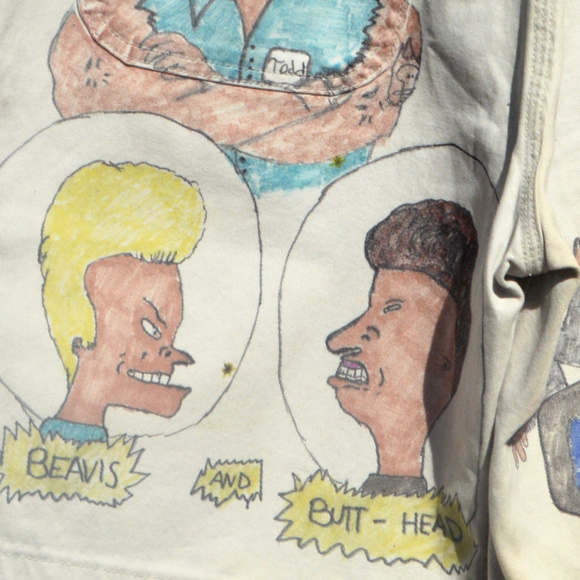 MTV Beavis and Butthead Shorts Cargo - Picture 4 of 7